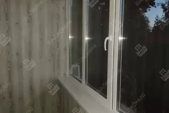 Отделка балкона с утеплением в многоквартирном доме