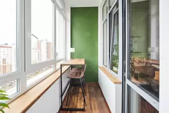 Отделка балкона гипсокартоном с утеплением и остеклением