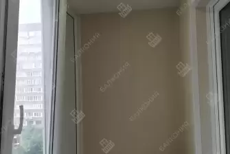 Остекление и отделка эркерной лоджии под ключ