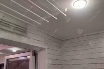 Отделка балкона с установкой теплого пола